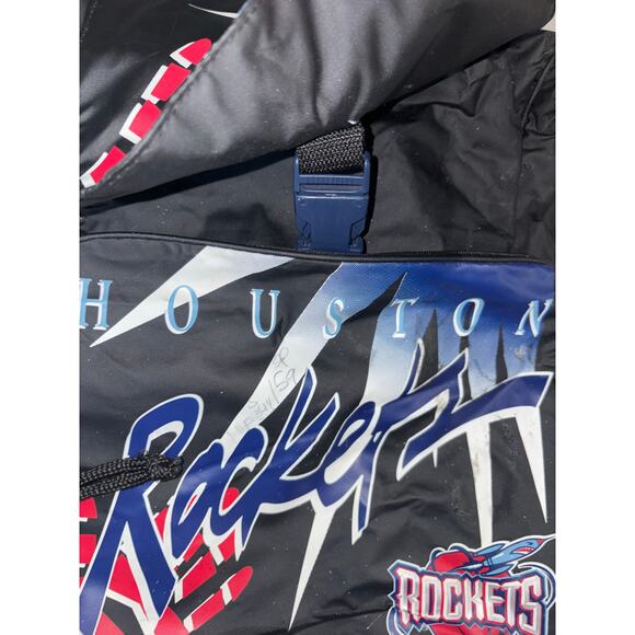 Vintage Houston Rockets 90s backpack basketball - Picture 3 of 6